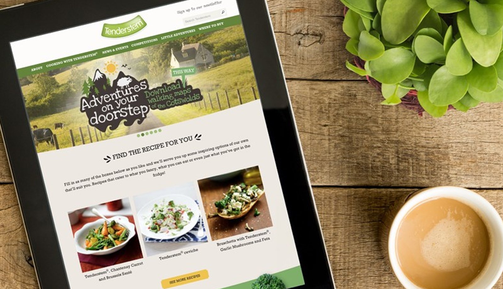 Tenderstem® website makeover